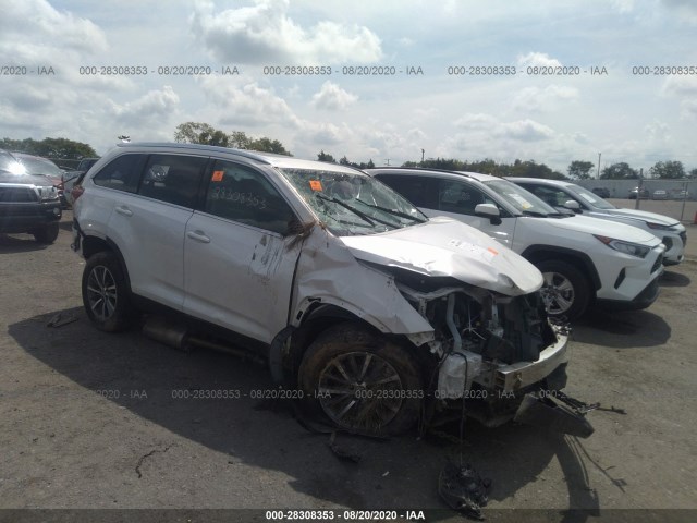 toyota highlander 2019 5tdjzrfh4ks567226