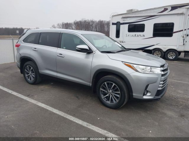 toyota highlander 2019 5tdjzrfh4ks987326