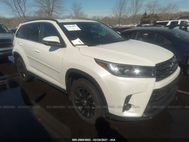 toyota highlander 2019 5tdjzrfh5ks615011