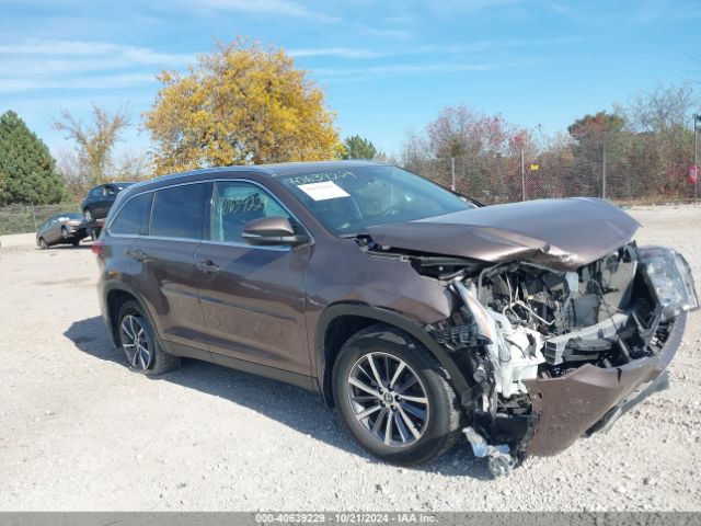 toyota highlander 2019 5tdjzrfh5ks970468