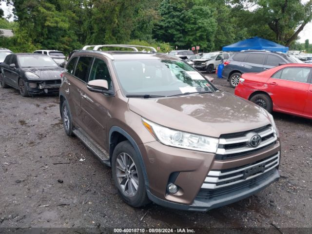 toyota highlander 2017 5tdjzrfh6hs465998