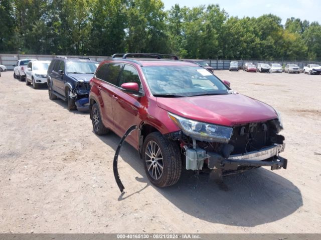 toyota highlander 2017 5tdjzrfh6hs471722