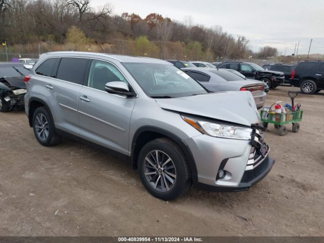 toyota highlander 2019 5tdjzrfh6ks585971