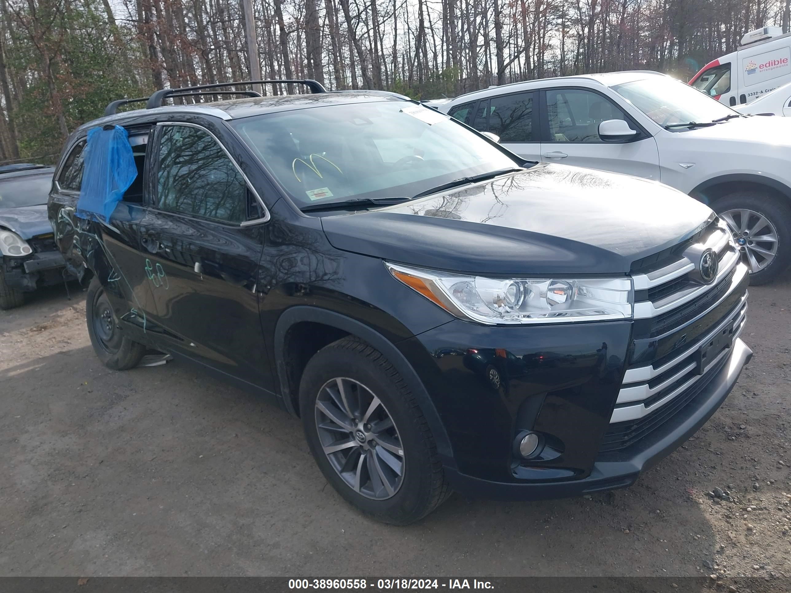 toyota highlander 2019 5tdjzrfh6ks597215