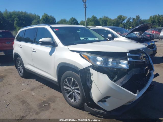 toyota highlander 2019 5tdjzrfh6ks604681