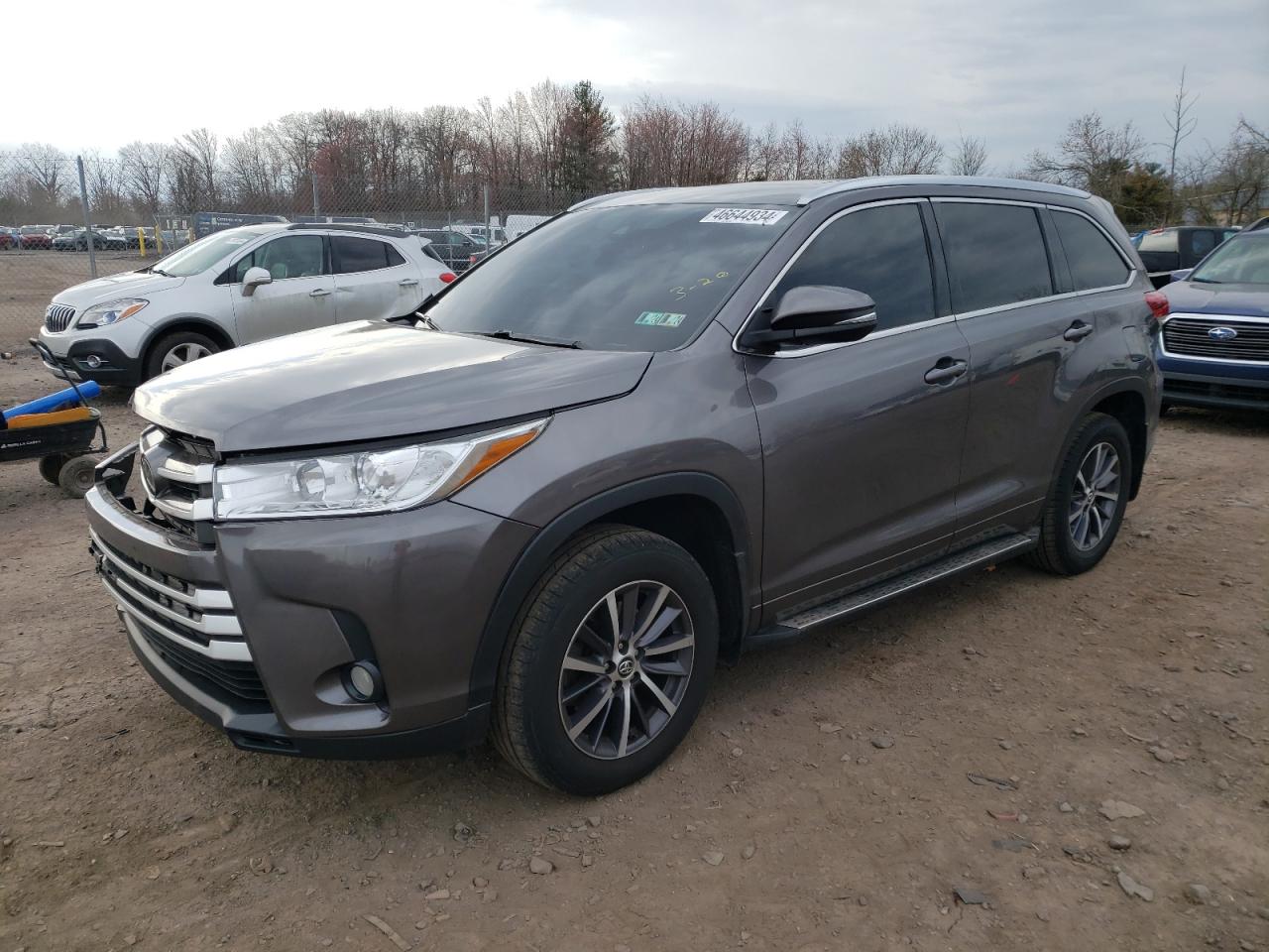 toyota highlander 2017 5tdjzrfh7hs454914