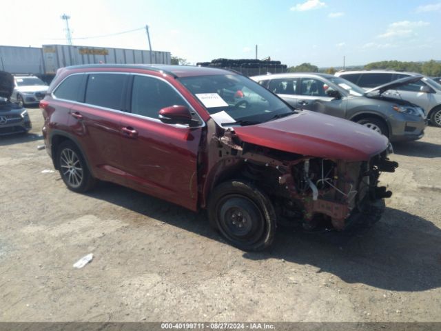 toyota highlander 2018 5tdjzrfh7js859287