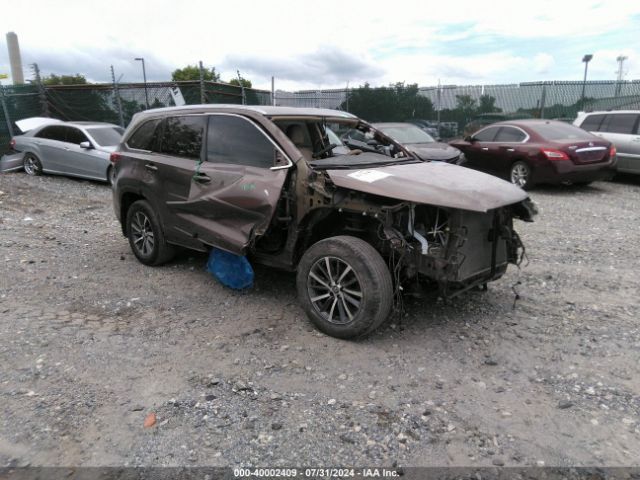 toyota highlander 2017 5tdjzrfh8hs409383