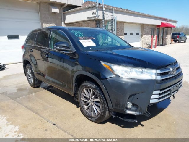 toyota highlander 2018 5tdjzrfh8js870931