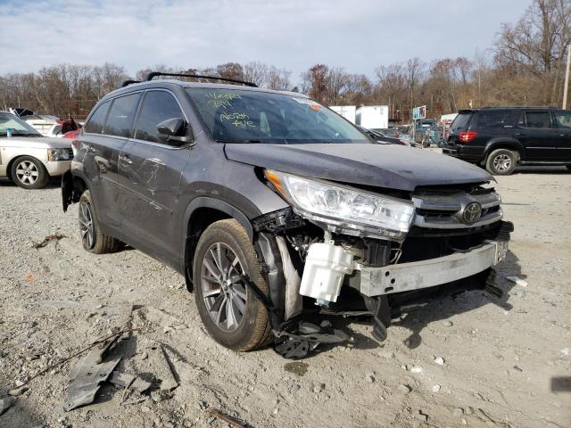 toyota highlander 2019 5tdjzrfh8ks570078