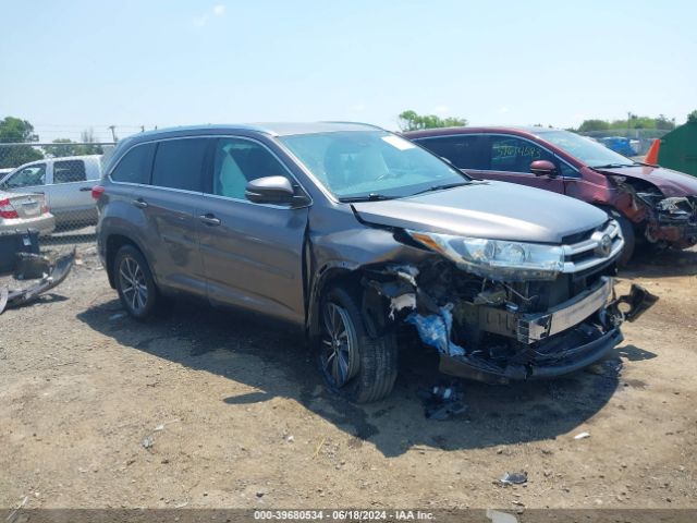 toyota highlander 2019 5tdjzrfh8ks592484