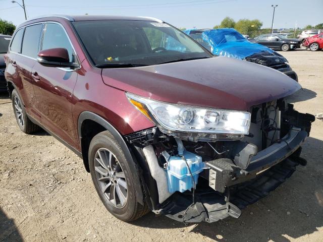 toyota highlander 2019 5tdjzrfh8ks737670