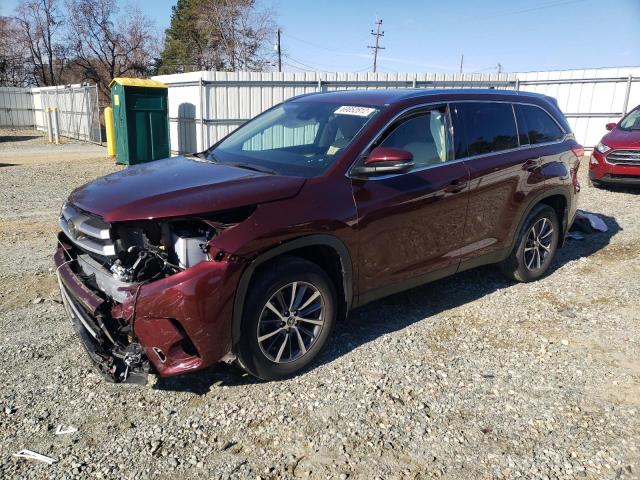 toyota highlander 2019 5tdjzrfh8ks950327