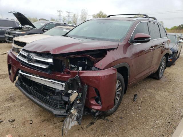 toyota highlander 2018 5tdjzrfh9js490884