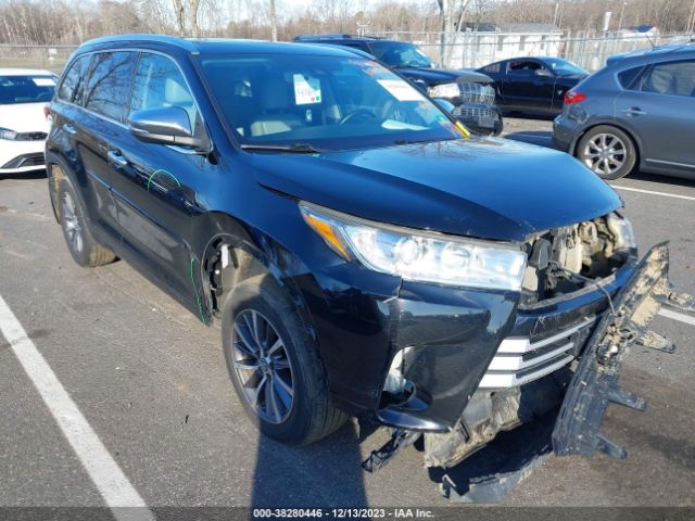 toyota highlander 2018 5tdjzrfh9js548945