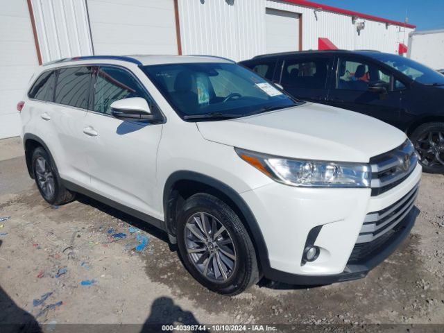 toyota highlander 2019 5tdjzrfh9ks622253