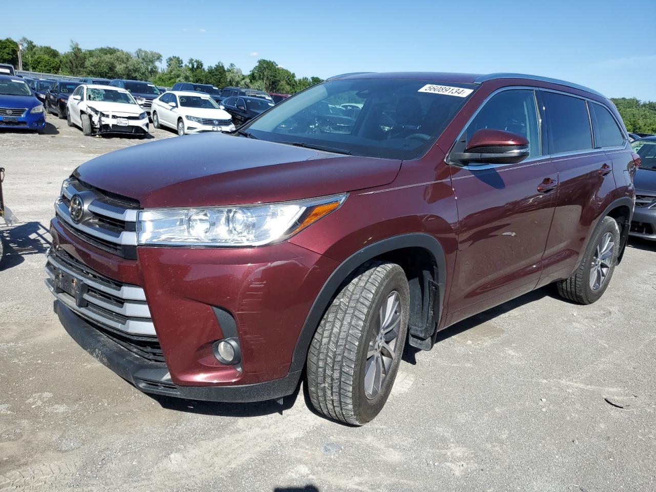 toyota highlander 2017 5tdjzrfhxhs468418