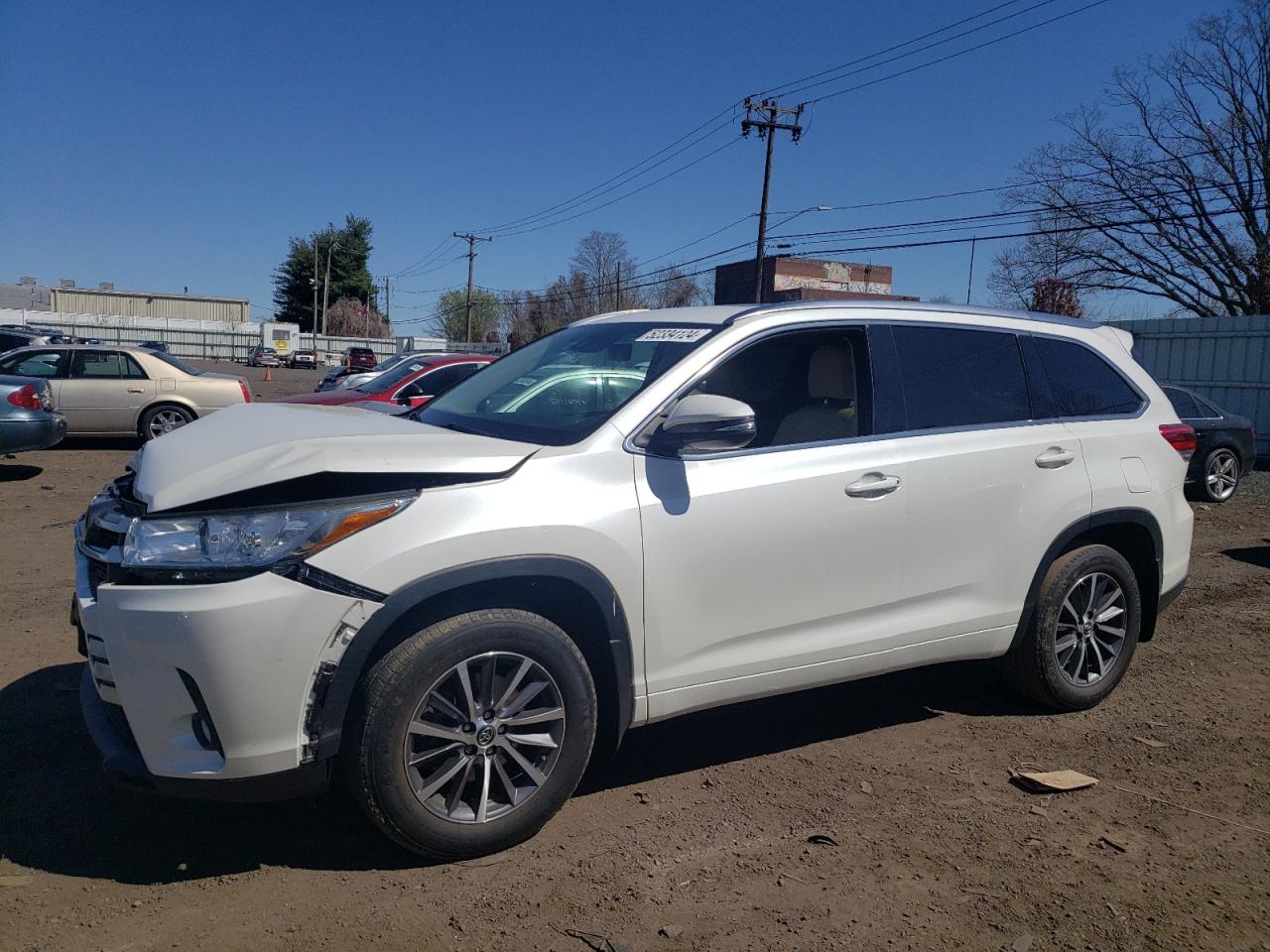 toyota highlander 2018 5tdjzrfhxjs524833