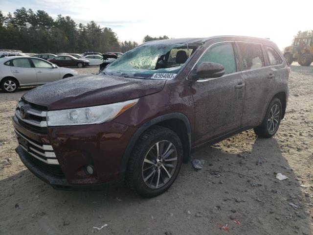 toyota highlander 2018 5tdjzrfhxjs834464