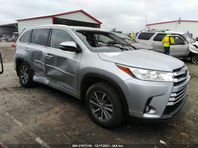 toyota highlander 2018 5tdjzrfhxjs856674