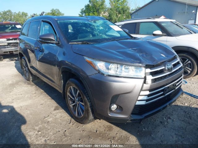 toyota highlander 2018 5tdjzrfhxjs871529