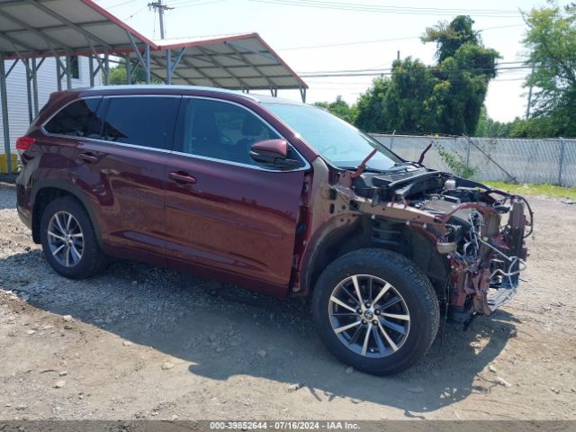 toyota highlander 2018 5tdjzrfhxjs874026