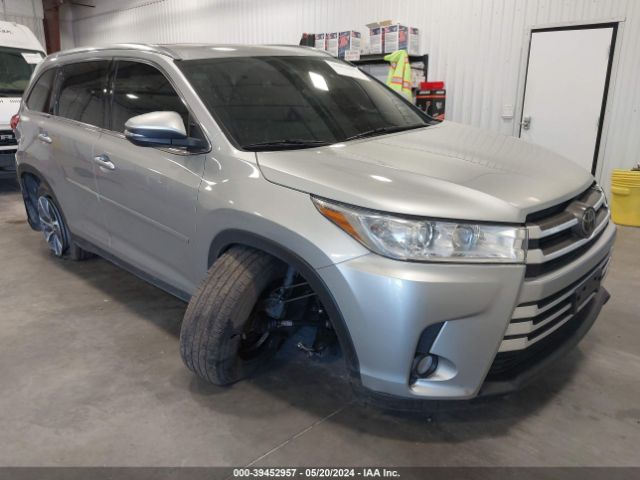 toyota highlander 2019 5tdjzrfhxks564735