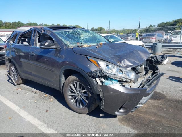 toyota highlander 2019 5tdjzrfhxks566873