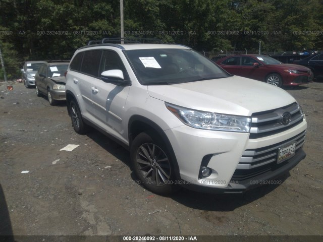 toyota highlander 2019 5tdjzrfhxks574939