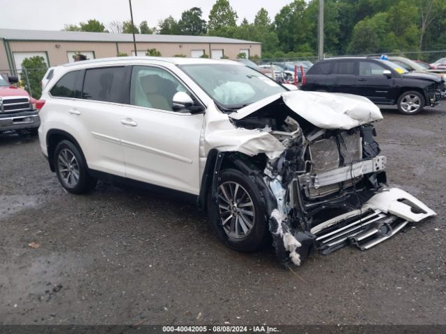 toyota highlander 2019 5tdjzrfhxks597511