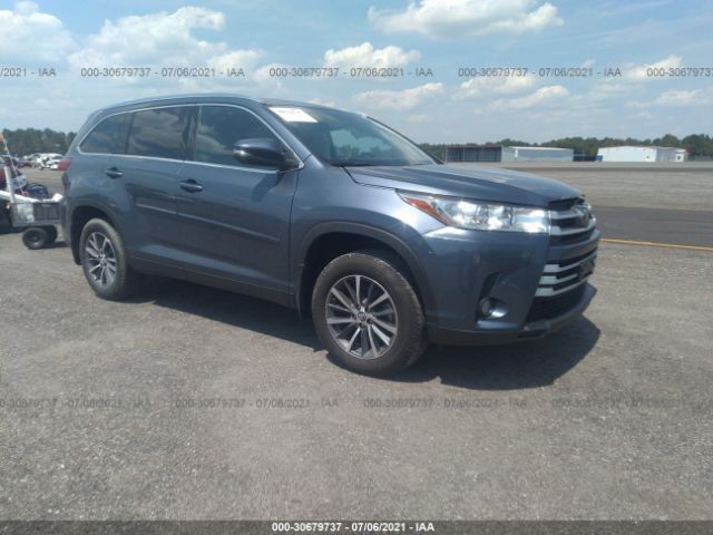 toyota highlander 2019 5tdjzrfhxks707506