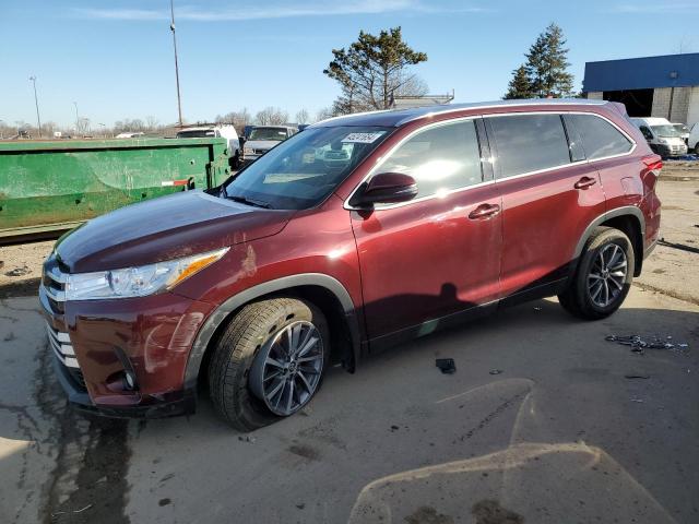 toyota highlander 2019 5tdjzrfhxks729585