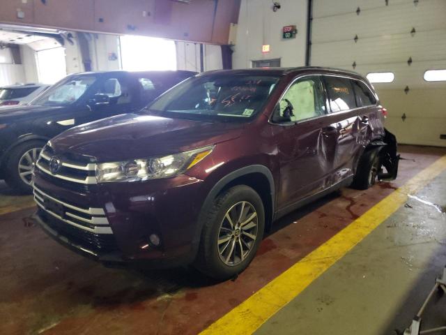 toyota highlander 2019 5tdjzrfhxks739503