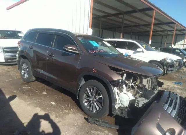 toyota highlander 2019 5tdjzrfhxks945520