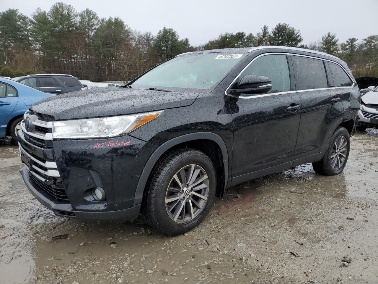 toyota highlander 2019 5tdjzrfhxks962463