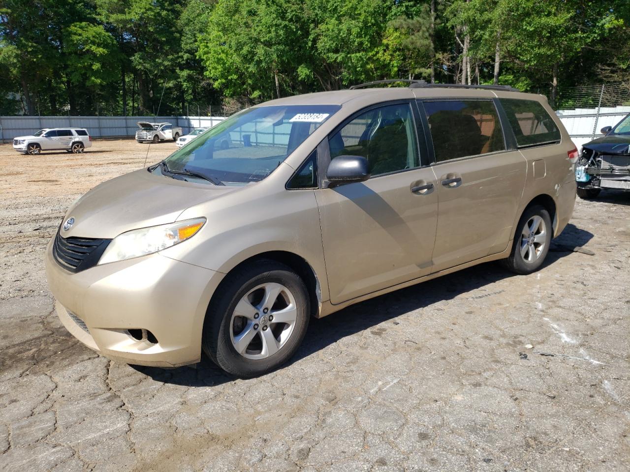 toyota sienna 2011 5tdka3dc4bs003169