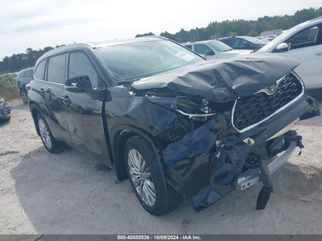 toyota highlander 2024 5tdkdrah0rs548306