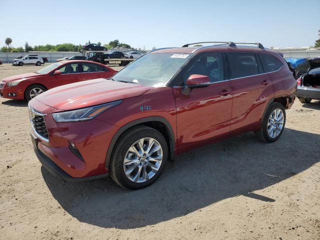 toyota highlander 2023 5tdkdrah2ps009196