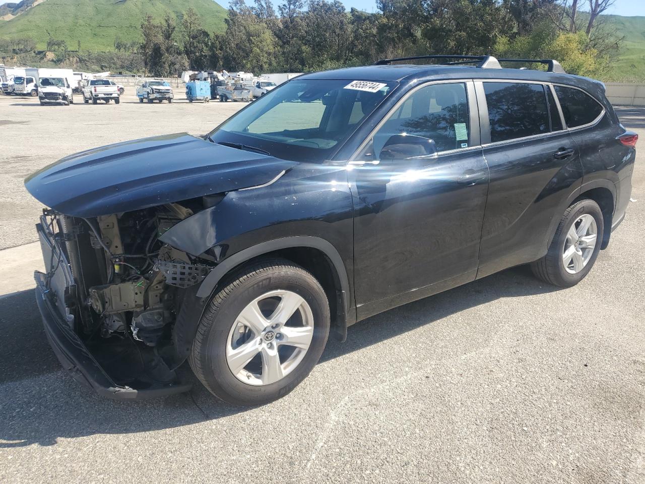 toyota highlander 2023 5tdkdrah2ps025043