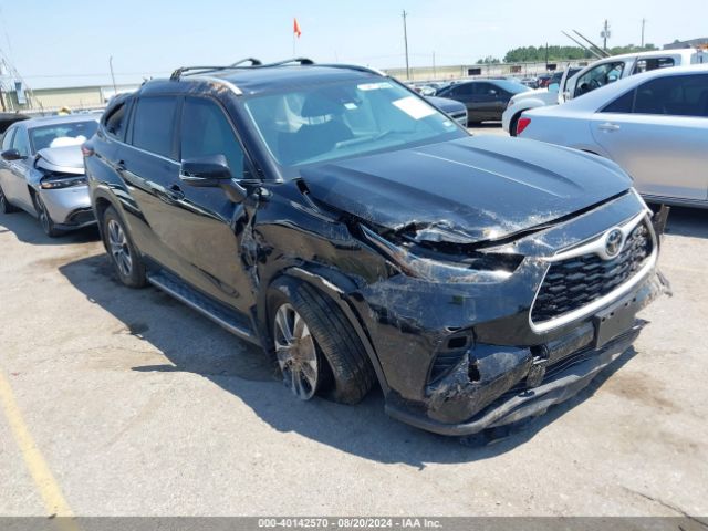 toyota highlander 2024 5tdkdrah4rs536160