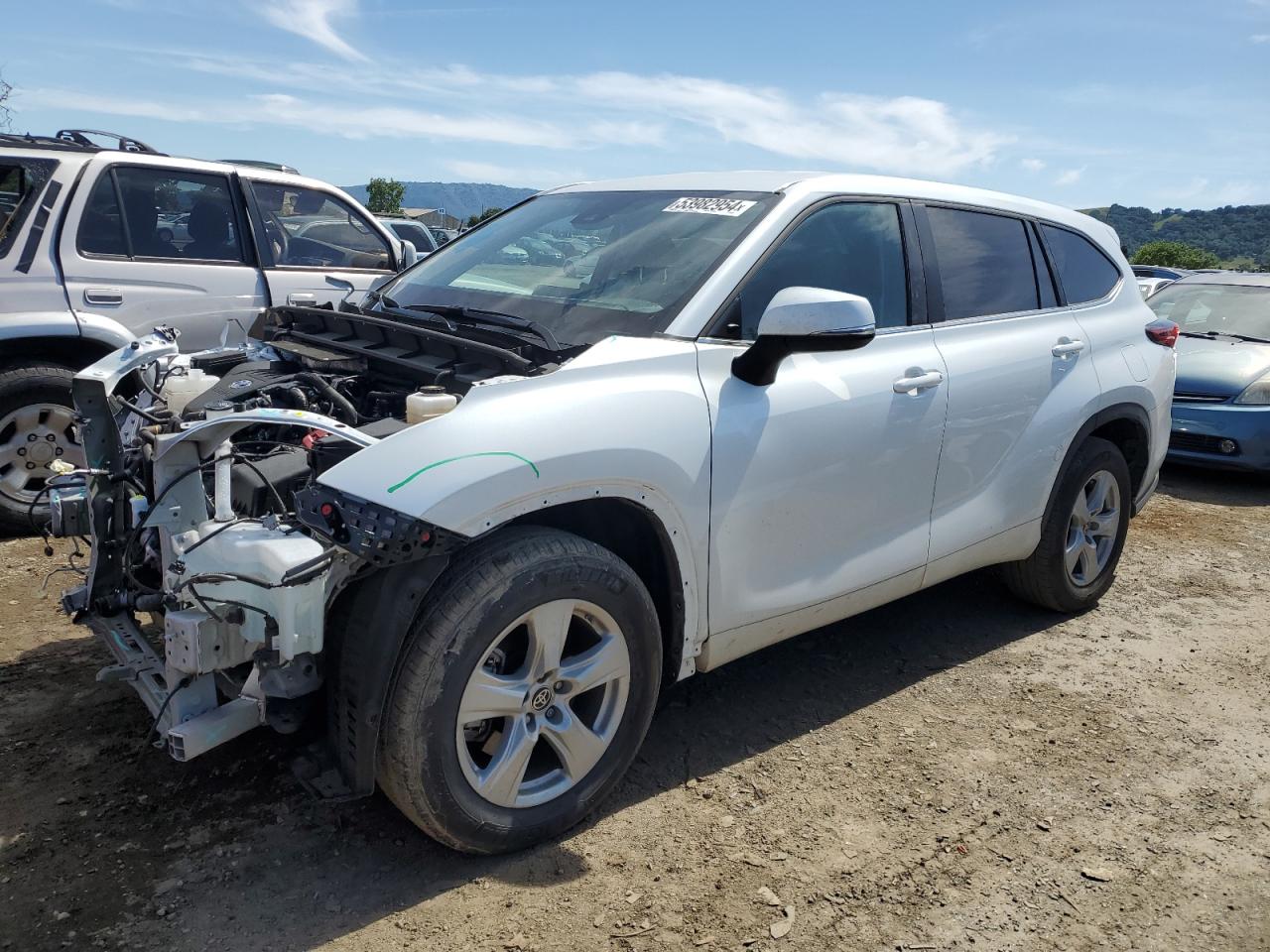 toyota highlander 2023 5tdkdrah5ps009919