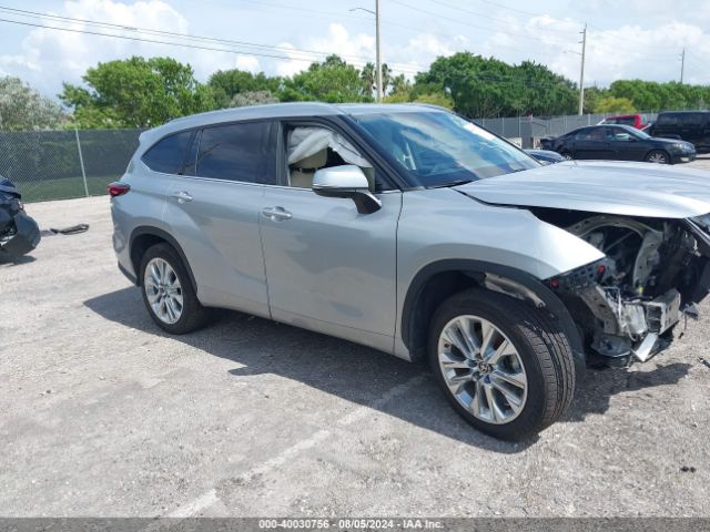 toyota highlander 2023 5tdkdrah5ps019785