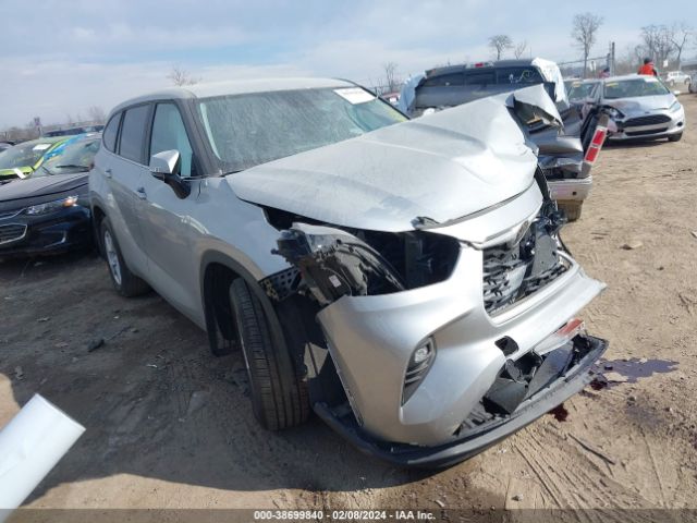 toyota highlander 2023 5tdkdrah5ps046453