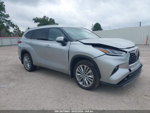 toyota highlander 2023 5tdkdrah7ps508785