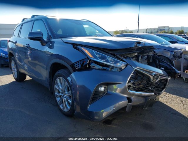 toyota highlander 2024 5tdkdrah7rs534256