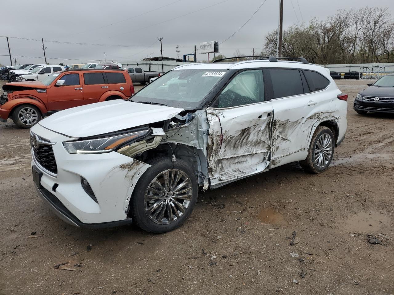 toyota highlander 2023 5tdkdrah8ps506768