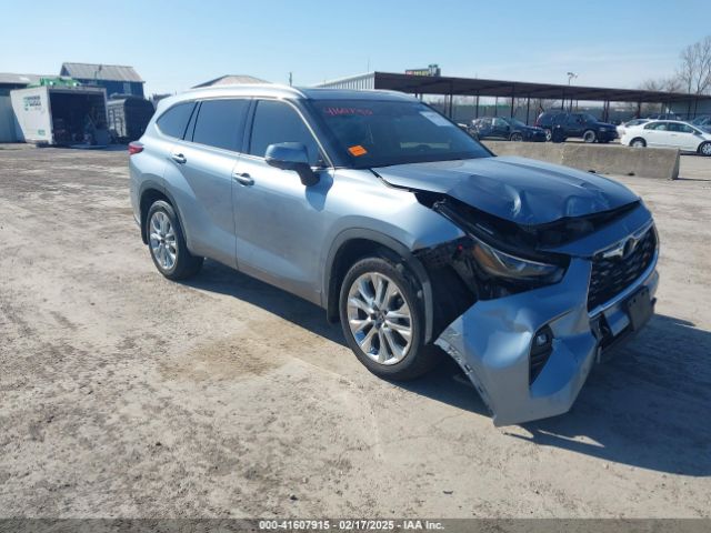 toyota highlander 2023 5tdkdrah9ps002343