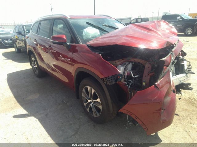 toyota highlander 2023 5tdkdrahxps043922