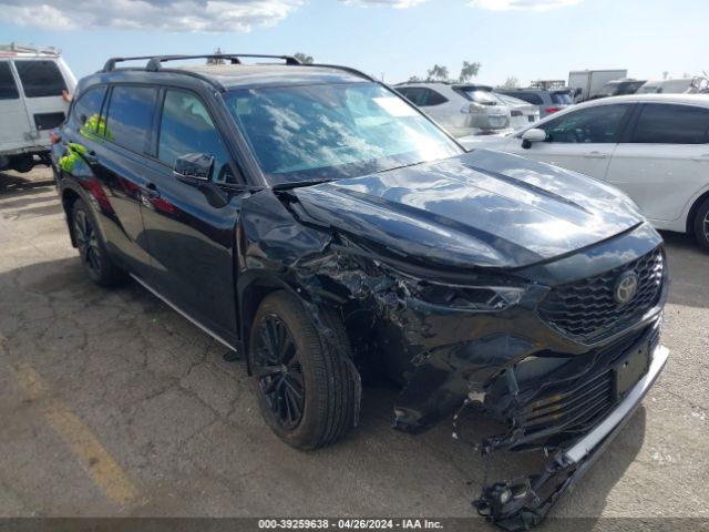 toyota highlander 2023 5tdkdrbh0ps512563