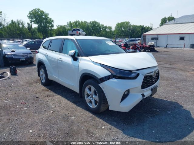 toyota highlander 2023 5tdkdrbh2ps024022